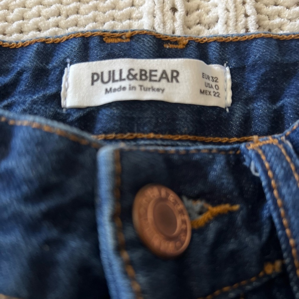 Pull&Bear Deep Blue Denim Jeans - Picture 3 of 3
